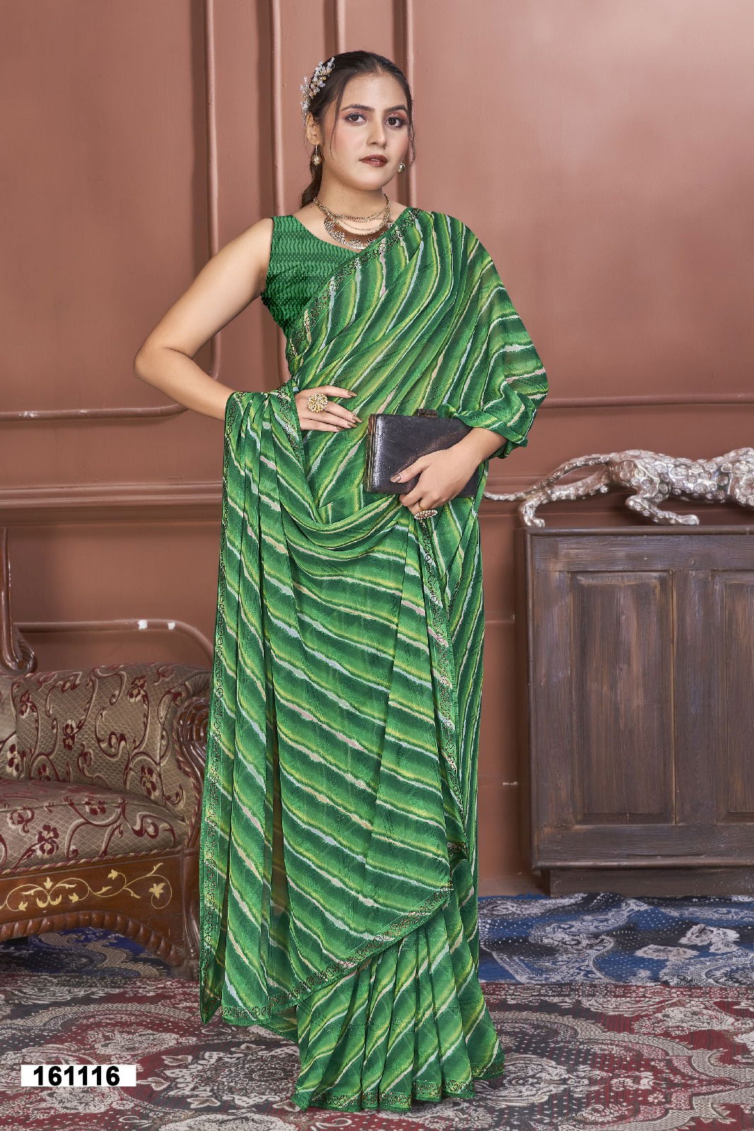 Laharika 4 By Vallabhi Leheriya Printed Georgette Sarees Wholesale Shop In Surat
